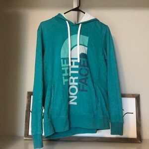 Teal The North Face Sweatshirt